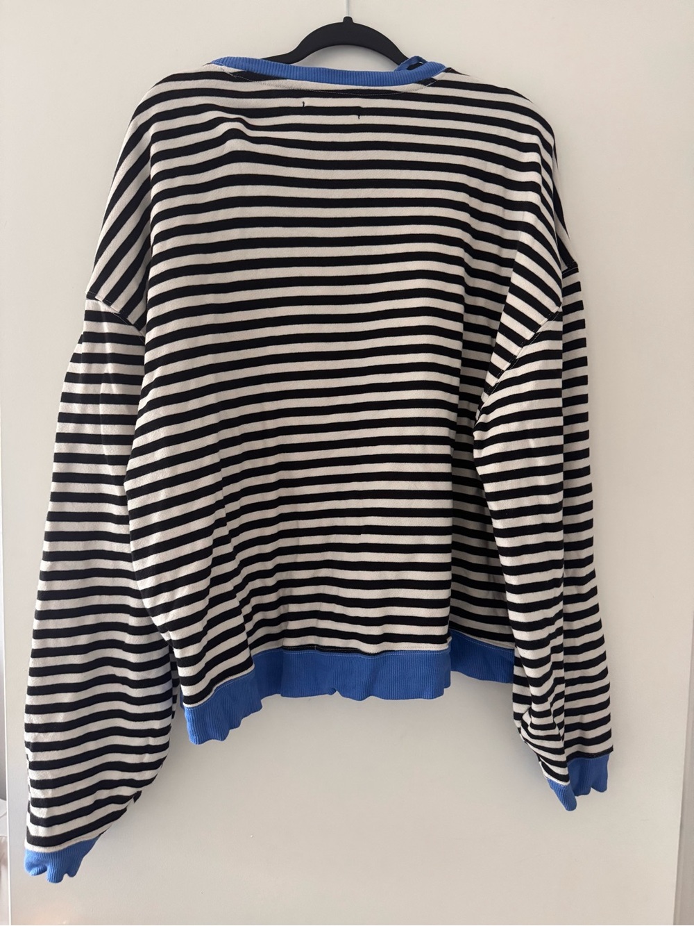 Free People - We The Free Classic Striped Oversized Crewneck - Small - Picture 5 of 6